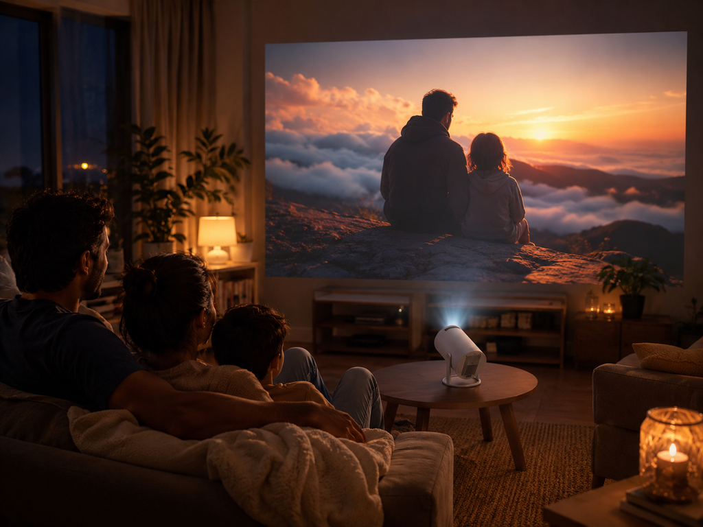 Proyector Smart HY300 — Cine en Casa Full HD WiFi