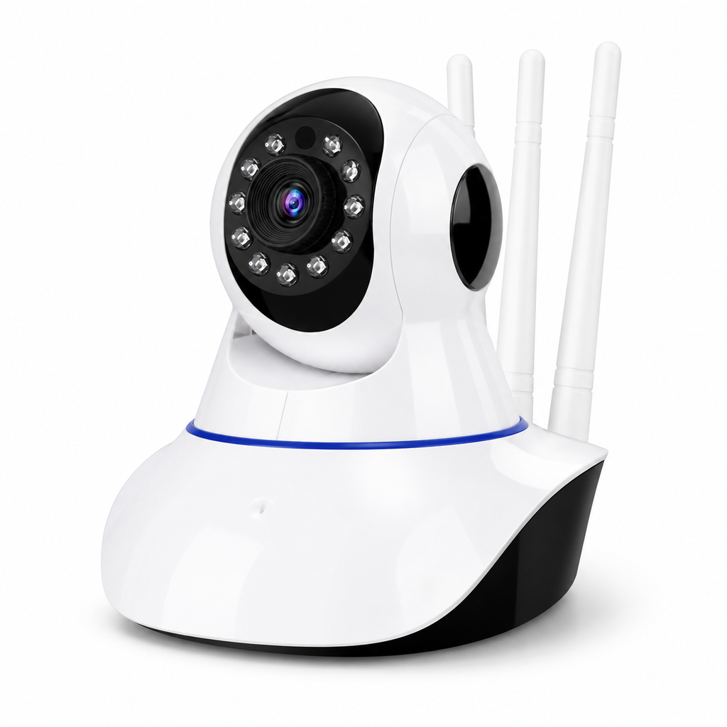 Cámara de Seguridad WiFi 1080P — Visión Nocturna