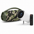 Combo Proyector HY300 + Parlante Boombox — Cine + Sonido