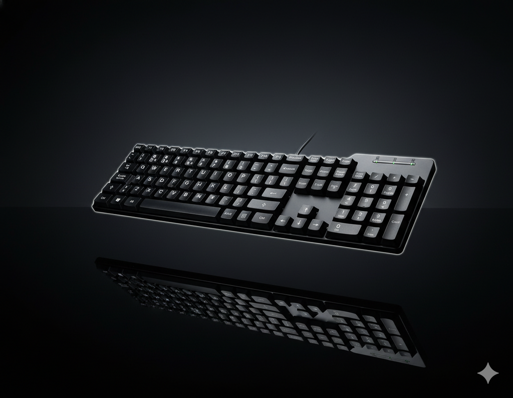 Teclado USB compacto DYNAMIC DT150