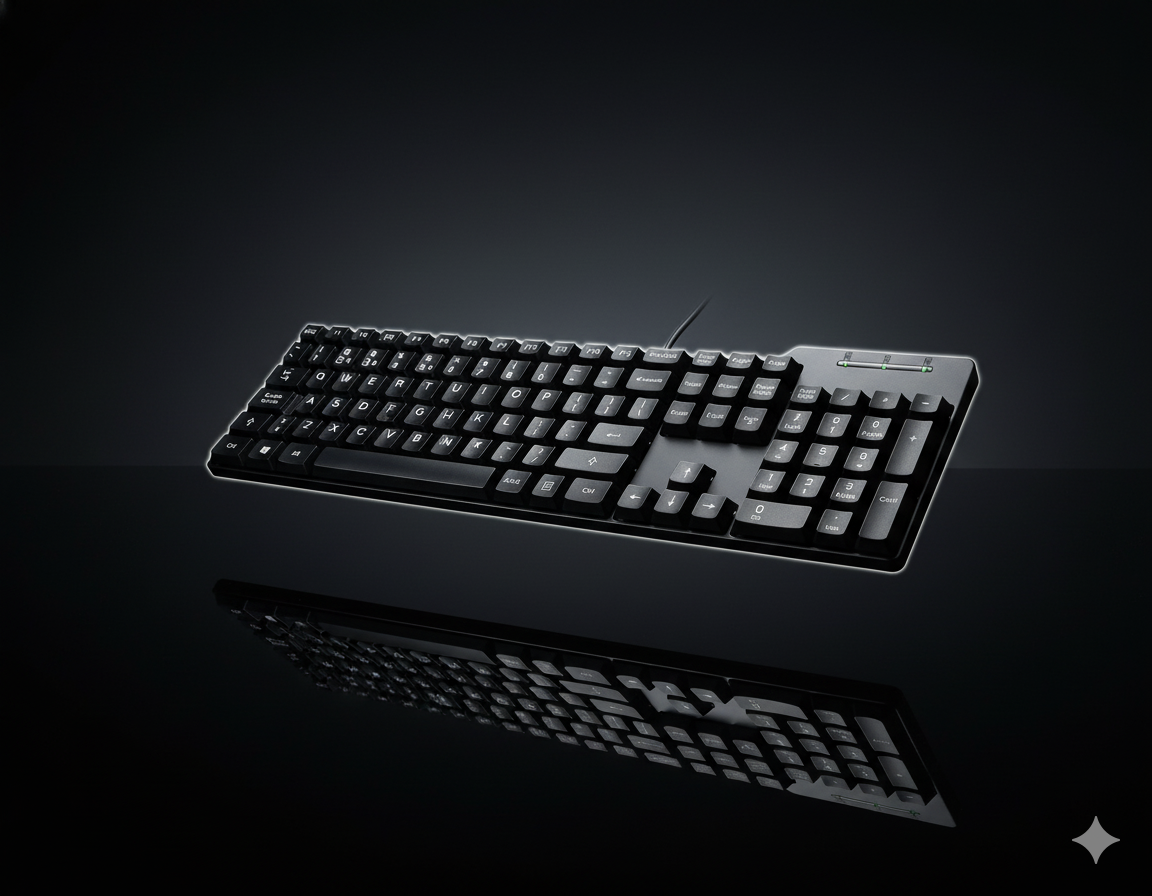 Teclado USB compacto DYNAMIC DT150