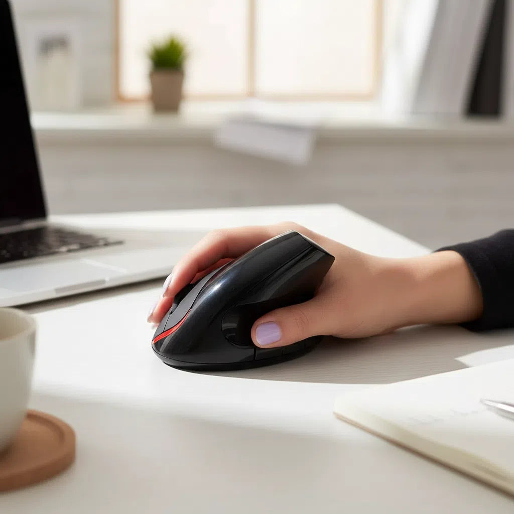 Mouse Ergonomico De Cable