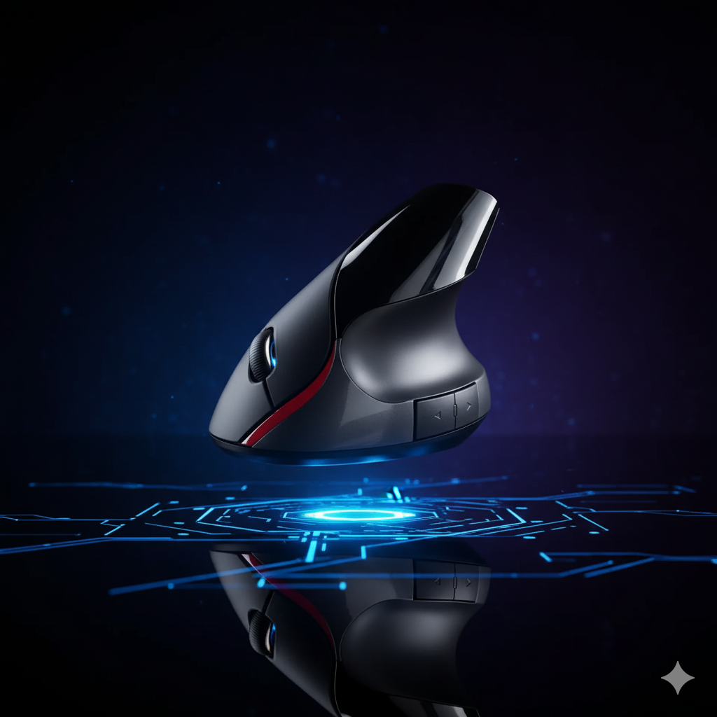 Mouse Ergonomico De Cable